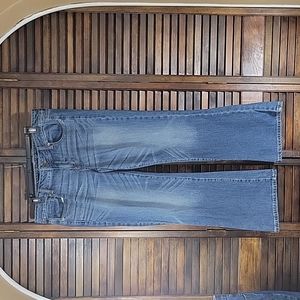 Women's American Eagle Stretch Size 14 Blue Jeans
